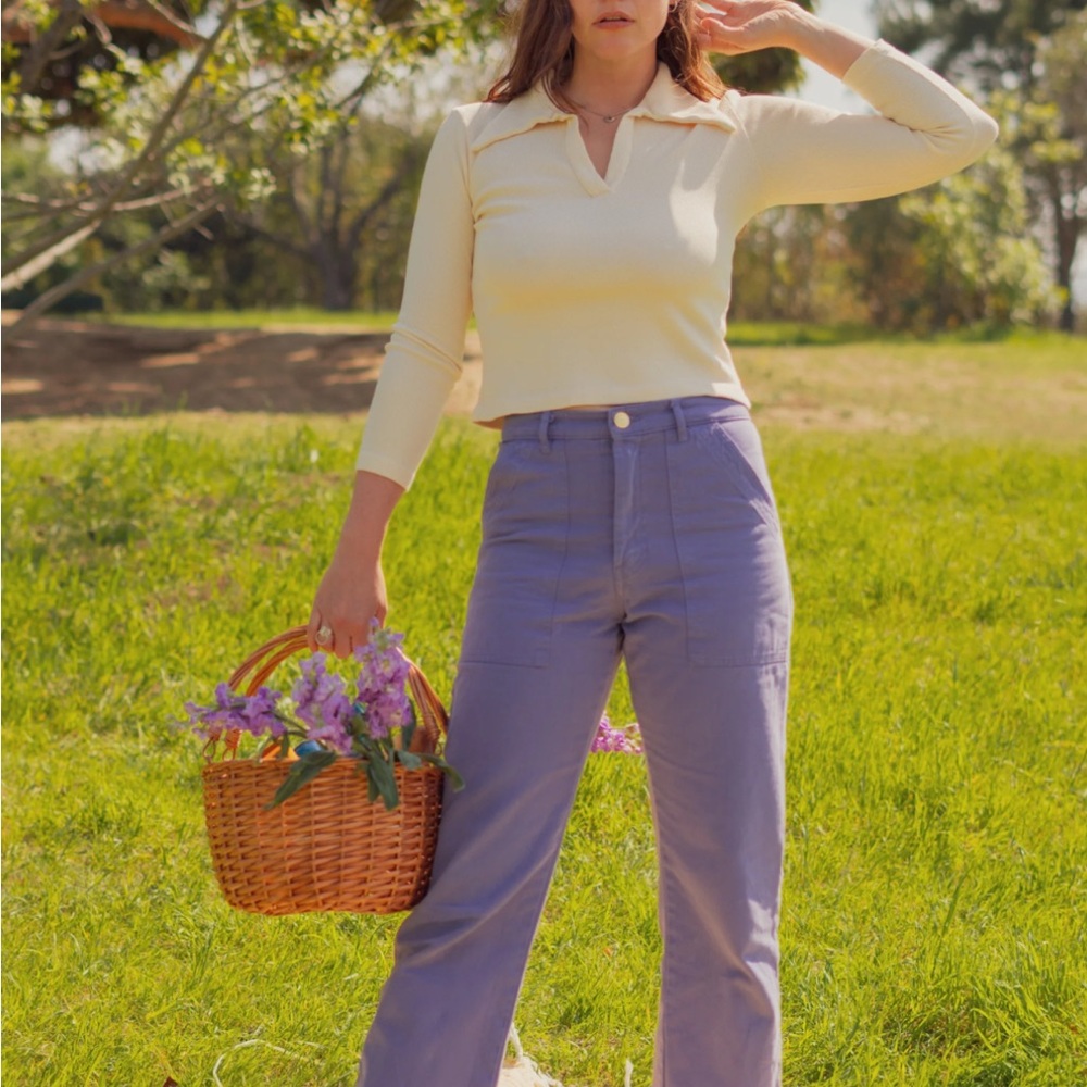 BIG BUD PRESS LAVENDER WORK PANT